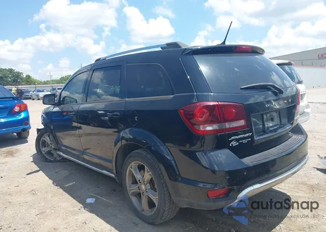 2017 Dodge Journey Crossroad Plus from USA, damaged, VIN 3C4PDCGGXHT531051